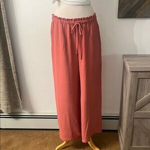 Mystree Coral Wide Leg Pants